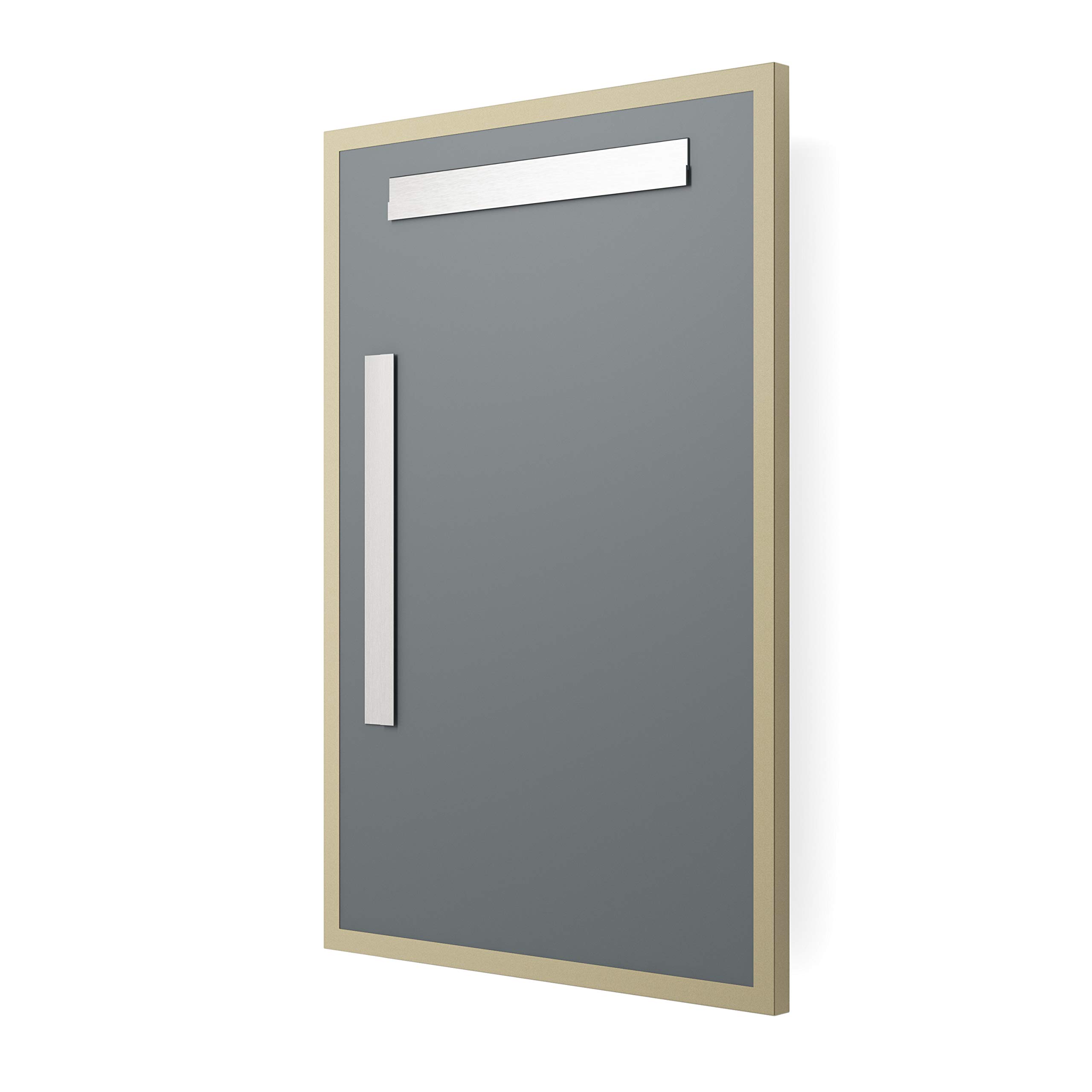 Better Bevel Wall Mirror - Gold Metal Frame 30
