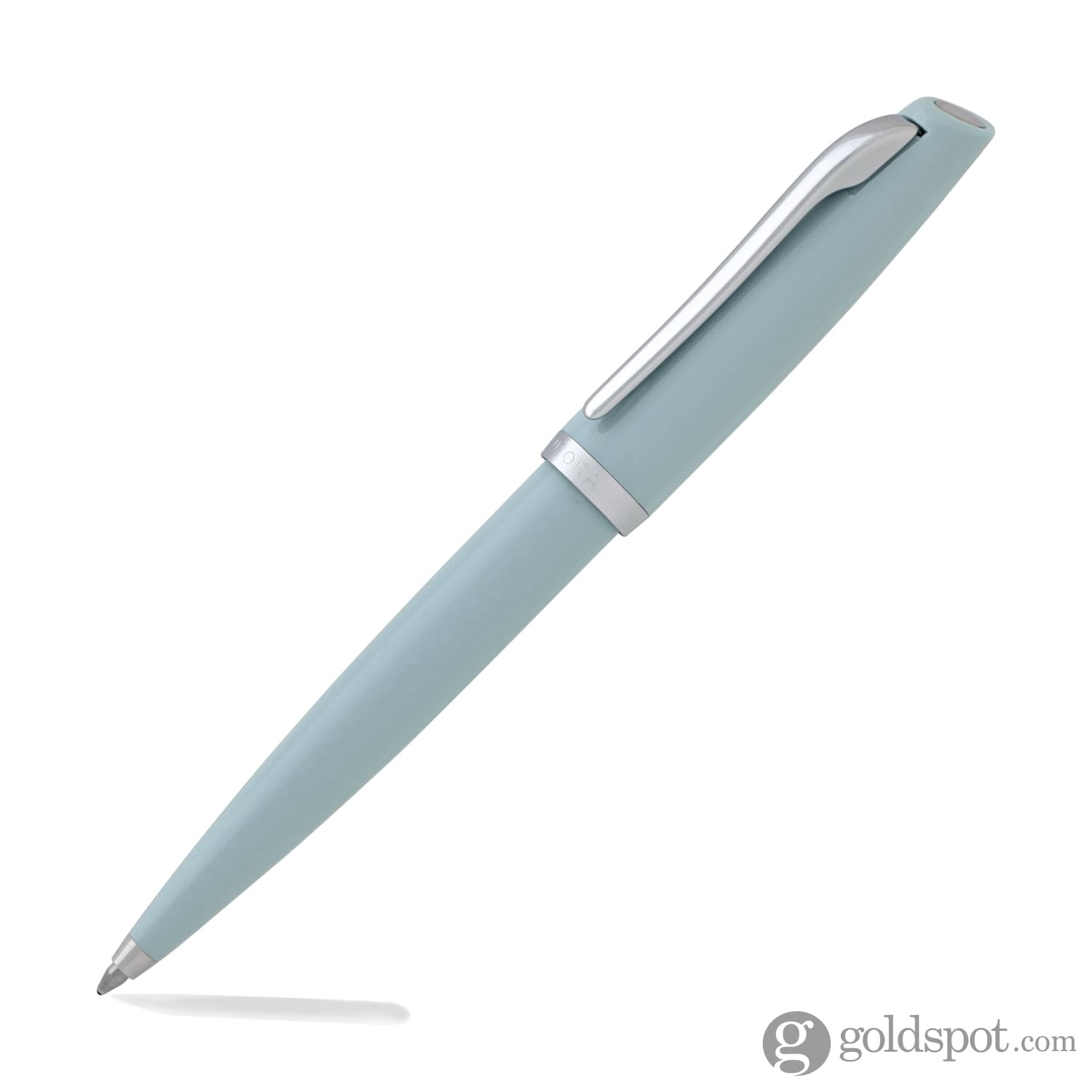 Aurora Style Aquamarine Gemstone Ballpoint Pen - Elegant Writing Instrument for Office, Gifts & Special Occasions