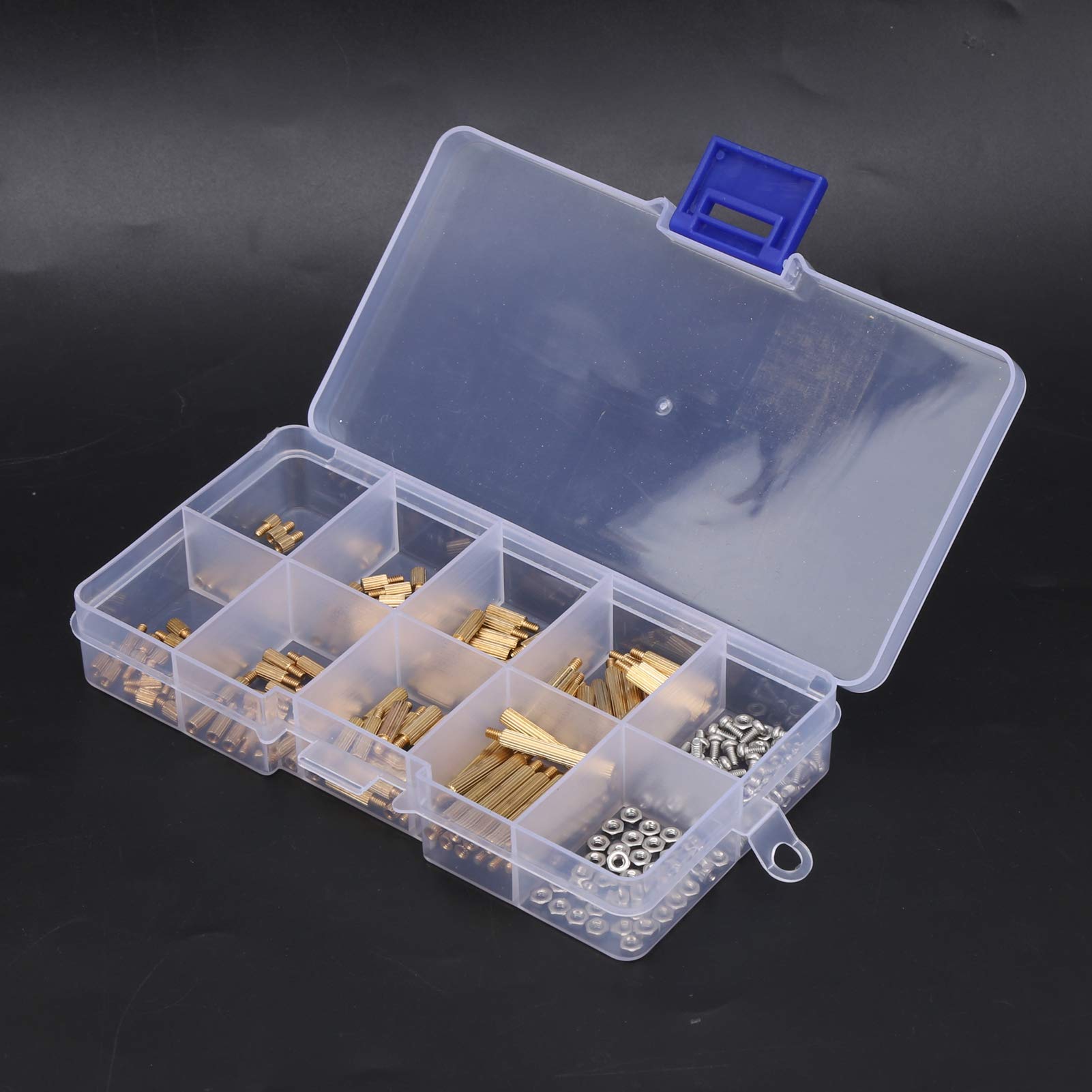 VINGVO M2 Brass Standoff Spacer Kit - 120pcs Computer Case Motherboard Mounting Hardware for PC Build, Repair & DIY Projects | Perfect for Gaming Rigs, Workstations & Server Installations