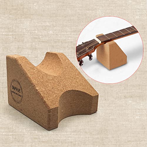SAPHUE Guitar Neck Rest & Support Pillow - Ergonomic Luthier Tool for Guitar, Bass & String Instrument Repair - Perfect for Luthiers, Musicians & DIY Guitar Maintenance