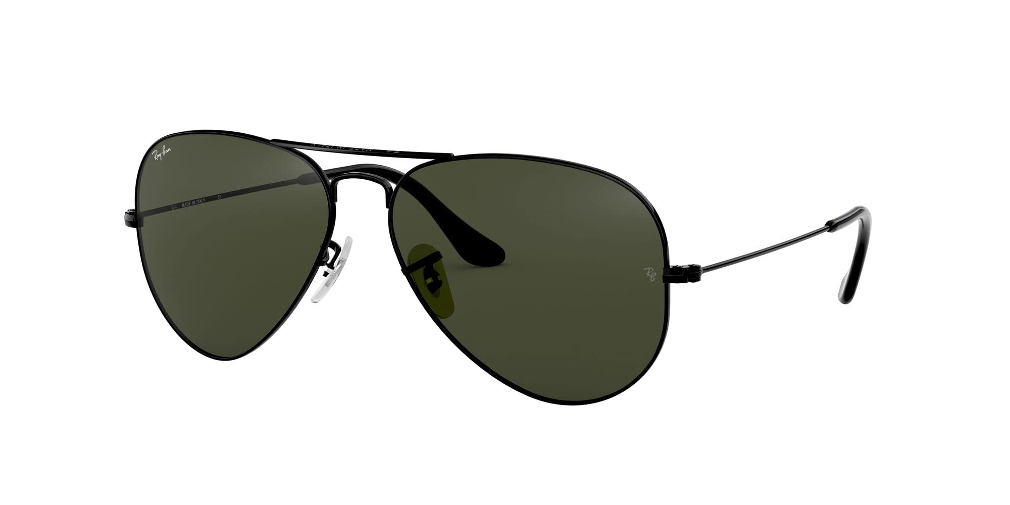 Ray-Ban RB3025 Classic Aviator Sunglasses - Polarized UV Protection Lenses, Metal Frame for Men & Women - Perfect for Driving, Travel, and Outdoor Activities