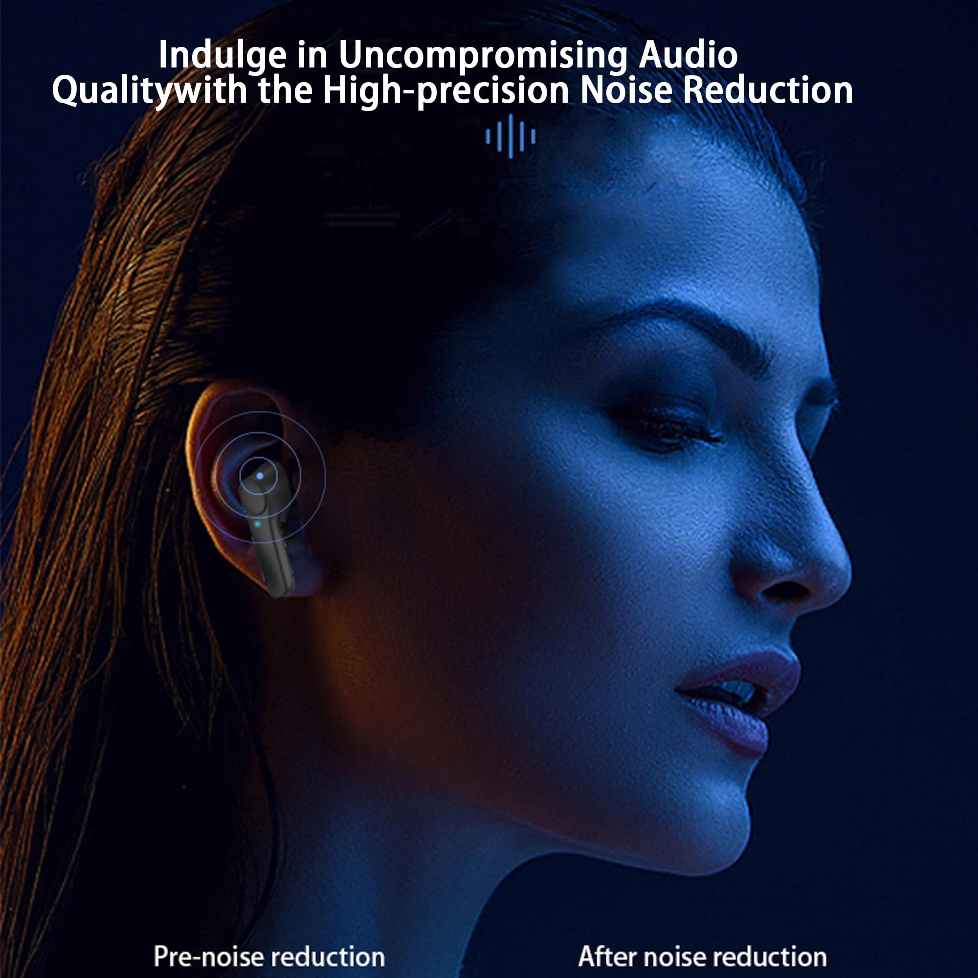 Luniva Translator Pods - Real-Time Translation Earbuds with 144 Languages Support | Wireless Bluetooth Earbuds for Travel, Business Meetings & Language Learning (White)