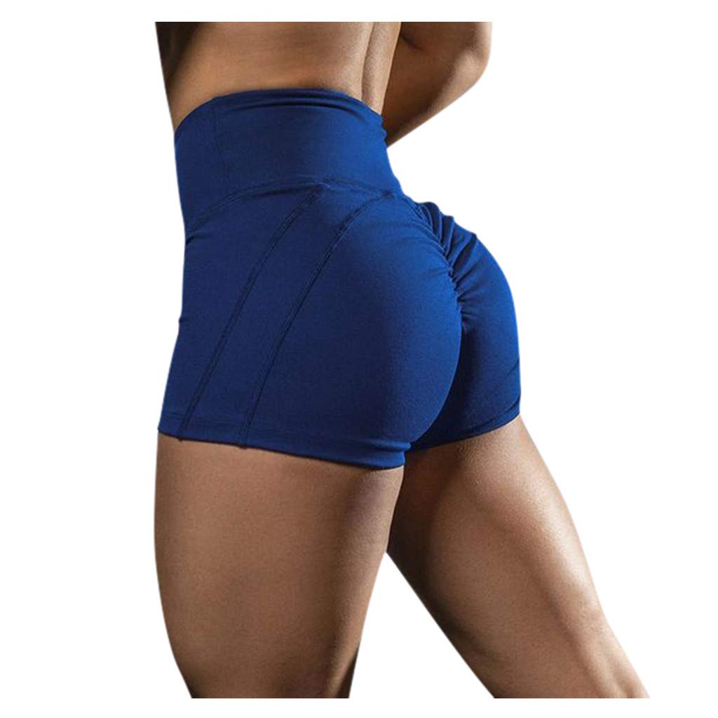 VIVIYY Women's High Waist Yoga Shorts - Breathable Compression Workout Biker Shorts for Yoga, Running & Gym - Plus Size Activewear Leggings