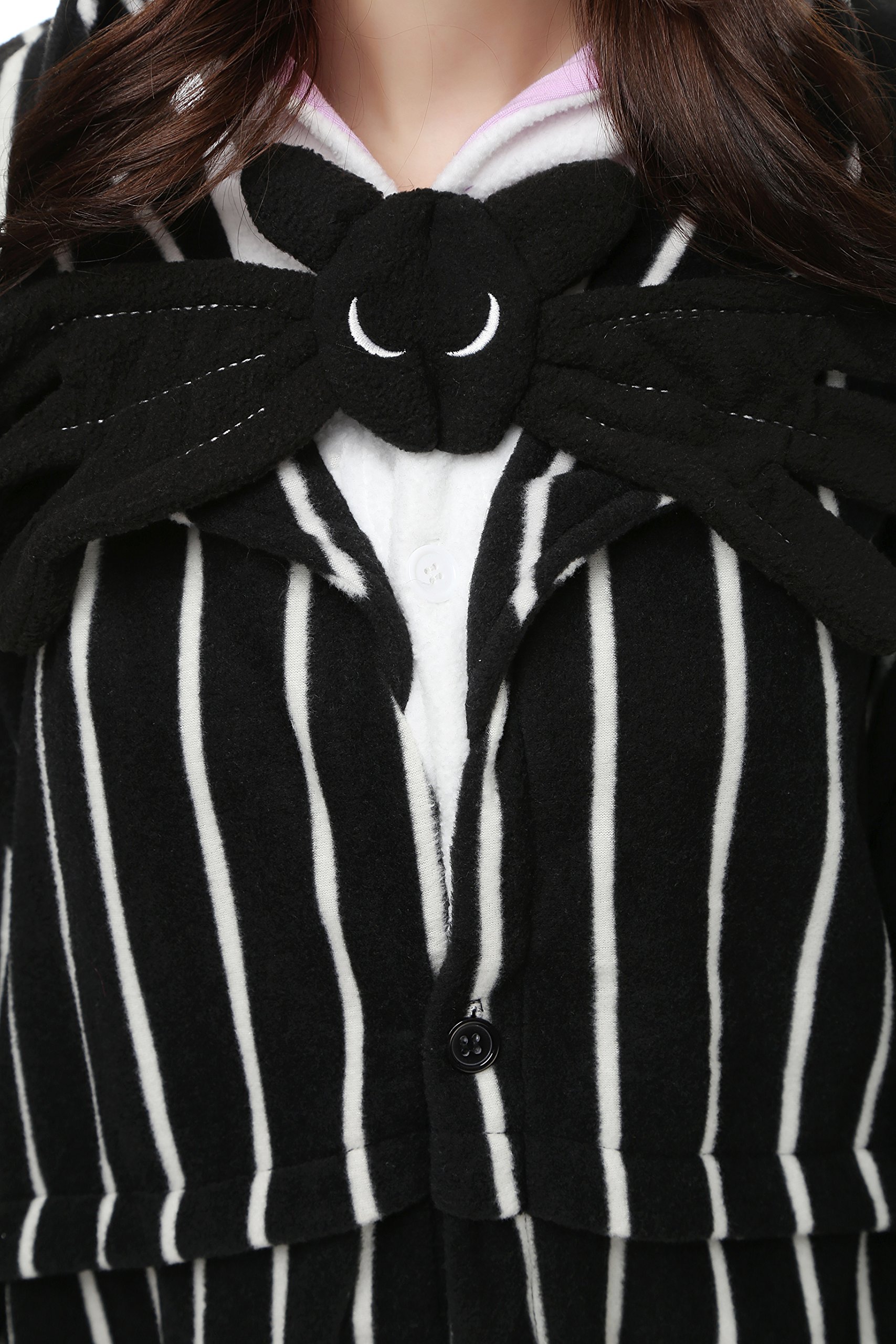 Jack Skellington Onesie Costume for Adults - Halloween & Cosplay