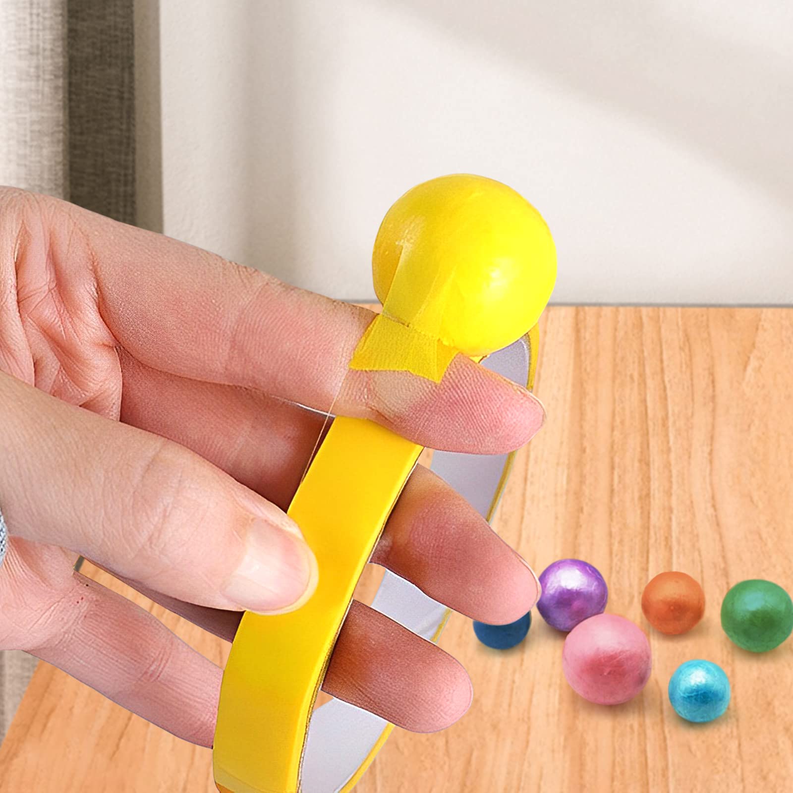 Colorful Sticky Ball Tape Toy - DIY Anti-Stress Gift for Adults & Kids | Party & Office Fun