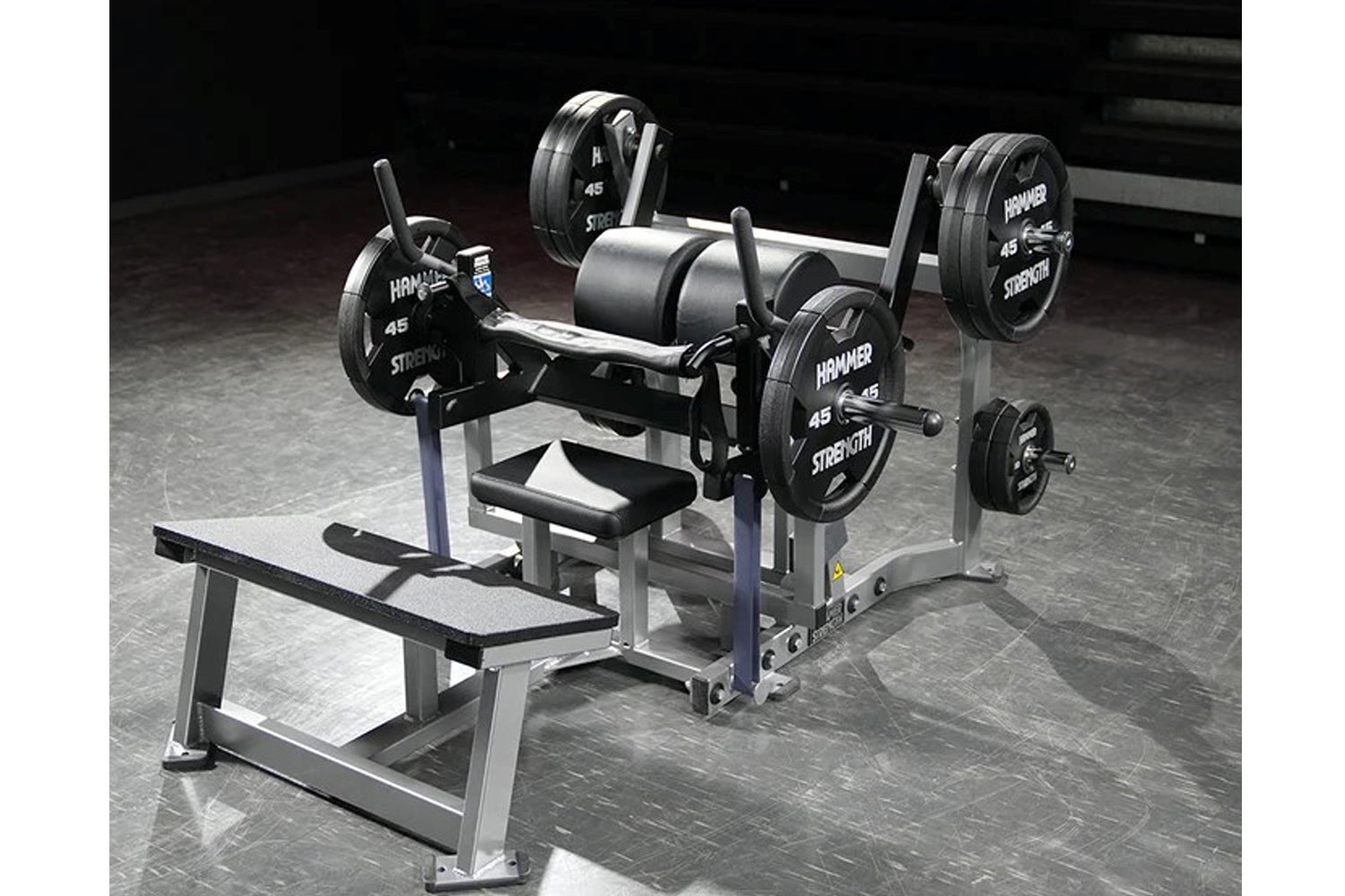 Hammer Strength Plate Loaded Glute Drive Machine - Professional Gym Equipment for Glute Workouts & Strength Training - Perfect for Home Gyms & Commercial Fitness Centers