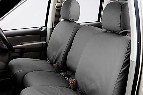 Covercraft SS2512PCGY Custom Fit Seat Covers - Durable Car Seat Protectors for Trucks, SUVs & Cars | Perfect for Daily Commute, Road Trips & Outdoor Adventures