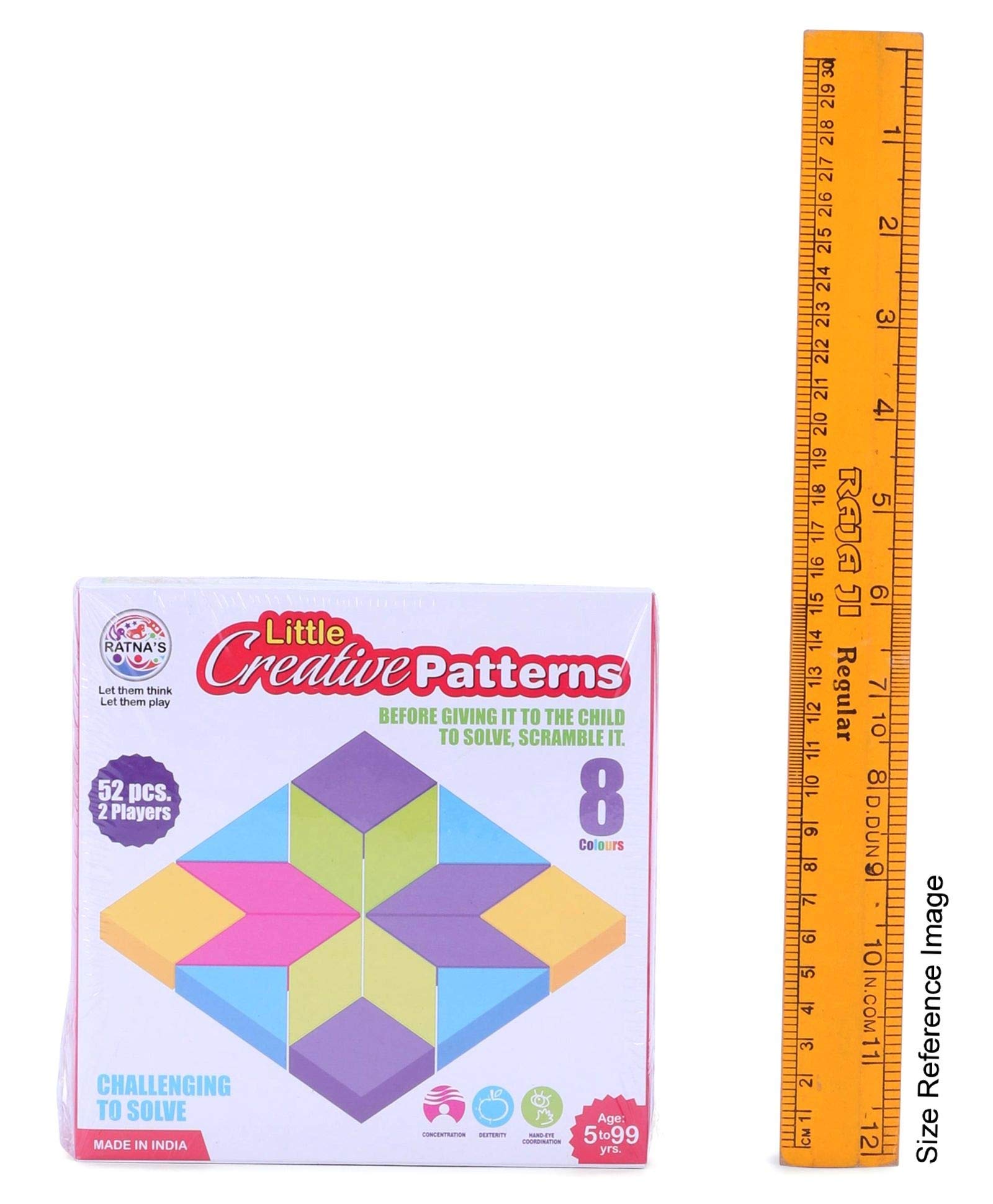 Creative Pattern Maker Toy for Kids - Fun DIY Tile Set to Explore Imagination & Make Unique Designs | Perfect for STEM Learning, Art Projects & Indoor Playtime