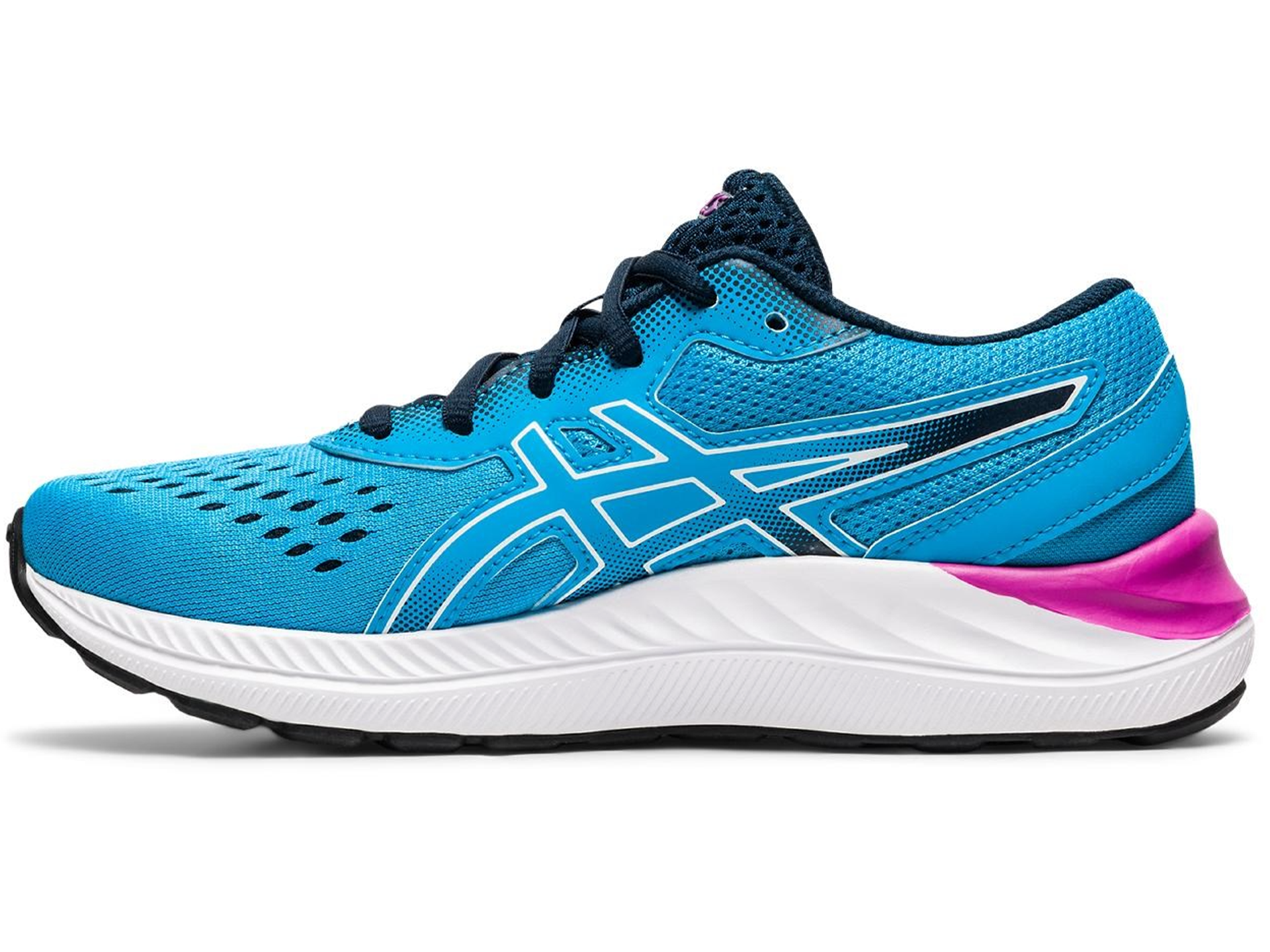 ASICS Junior Gel Excite 8 GS Running Shoes for Kids - Lightweight & Cushioned (Style: 1014A201-402) - Perfect for School Sports, Daily Wear & Outdoor Activities