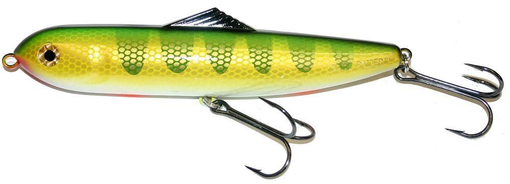 Bucher Glide Raider Glide Bait Fishing Lure - Topwater Bass Fishing Lure for Freshwater & Saltwater - Perfect for Casting, Trolling and Kayak Fishing