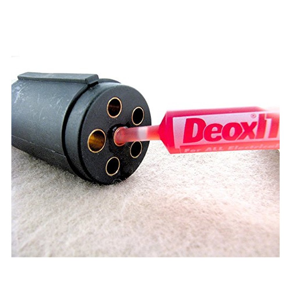DeoxIT Contact Cleaner Spray - 2ml (0.07oz) for Electronics, Audio Equipment & Automotive Connectors | Restores Electrical Contacts, Prevents Corrosion | Ideal for Guitar Pots, Switches & Circuit Boards