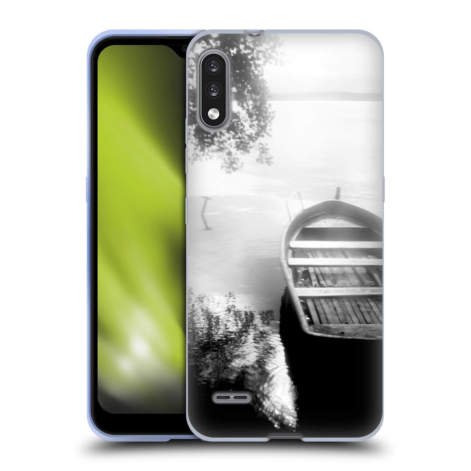 LG K22 Soft Gel Case by Head Case Designs - Officially Licensed Dorit Fuhg Last Day of Summer Travel Stories - Perfect for Everyday Use & Travel Protection