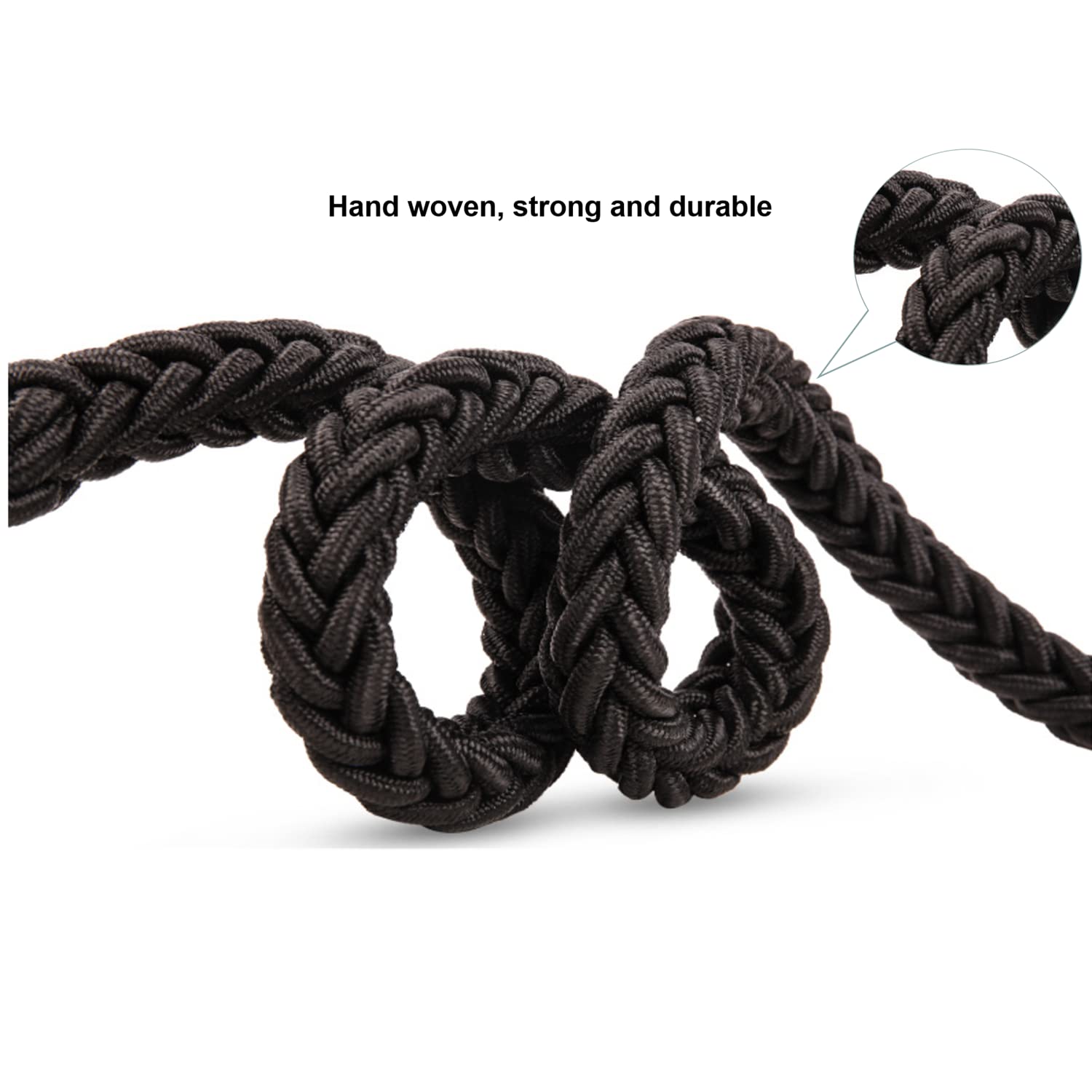Premium Dog Leash Set of 5 - Strong Nylon Reflective Pet Leashes with Comfortable Handle for Small Medium Large Dogs - Perfect for Walking, Training & Outdoor Adventures