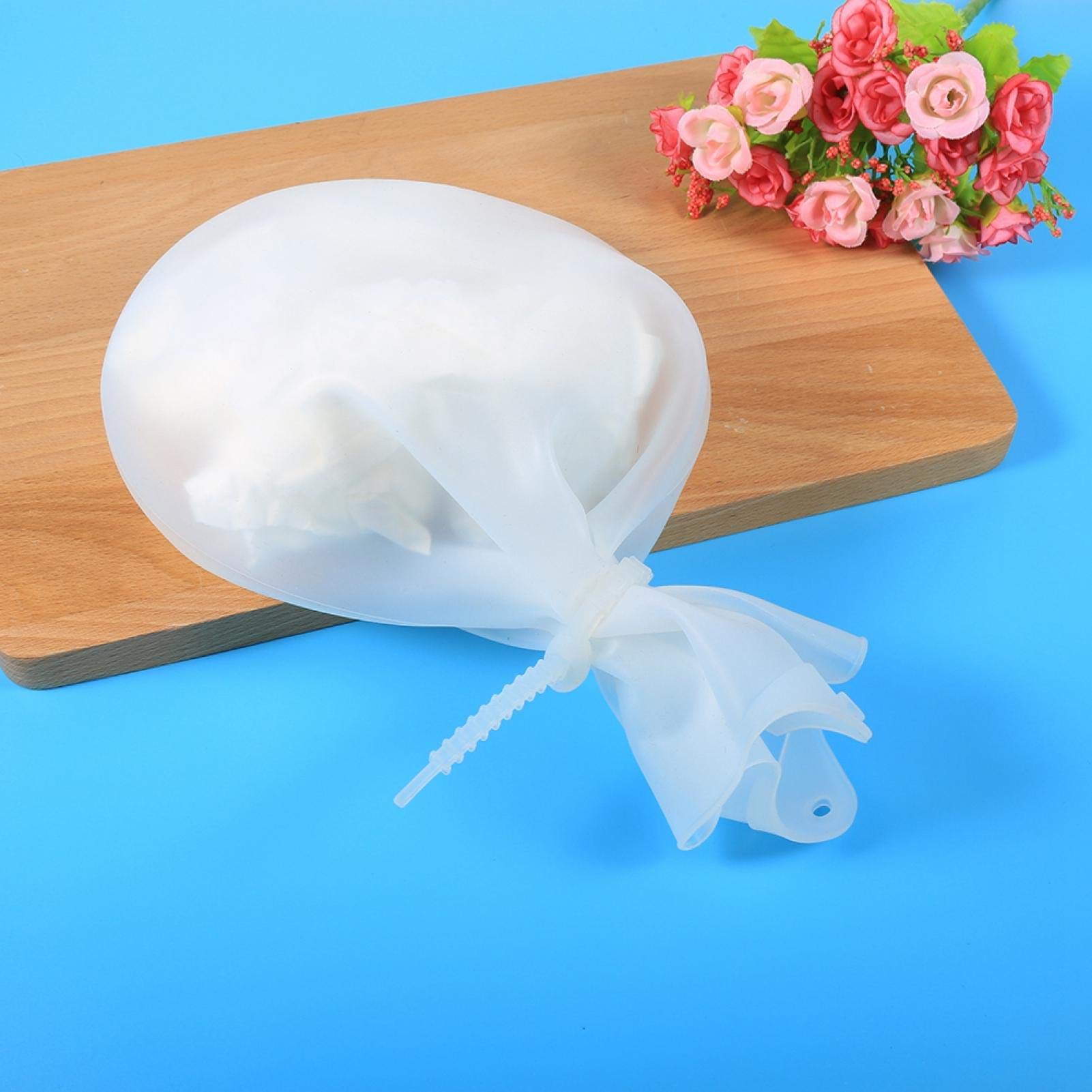 LAVEN Reusable Silicone Kneading Bag for Dough - Non-Stick Flour Mixing & Pastry Tool, Marinating & Food Storage Bag - Perfect for Baking, Cooking, and Meal Prep