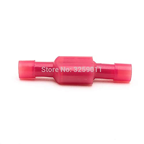 100PCS Nylon Insulated Male Female Butt Connectors - Electrical Terminals for Wiring & DIY Projects