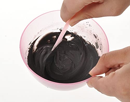 Professional DIY Face Mask Mixing Bowl Set with Spatula & Soft Brushes - 4-Piece Salon Quality Facial Tool Kit for Skincare, Spa & Home Beauty Treatments