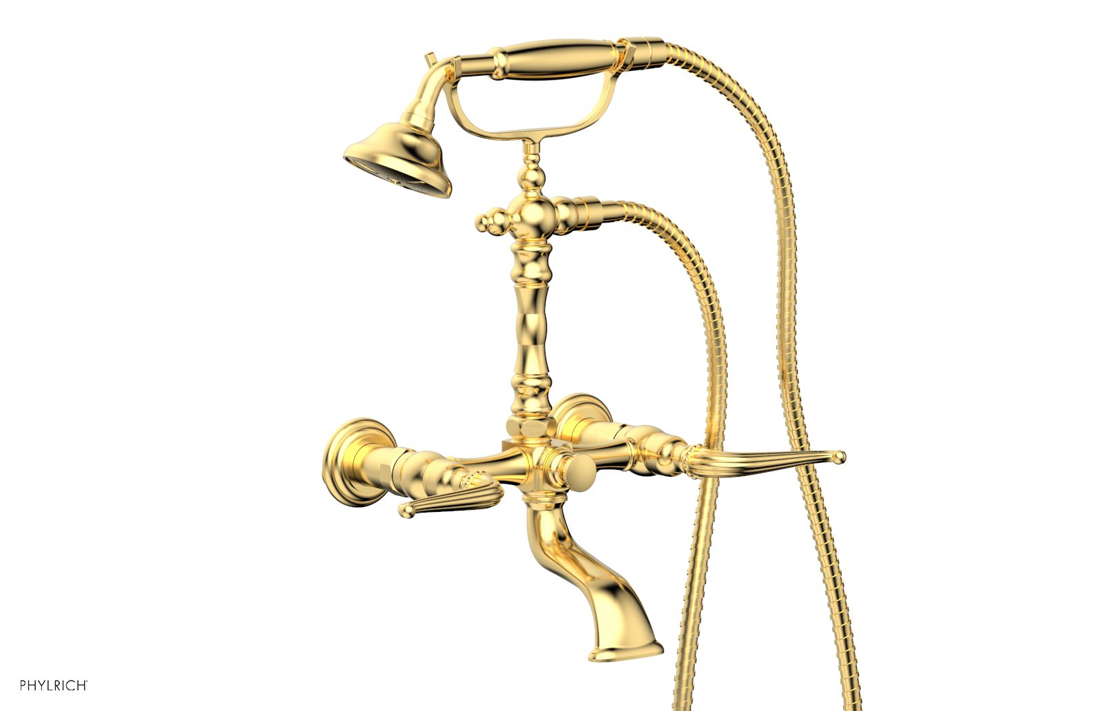 GEORGIAN & BARCELONA Exposed Tub and Hand Shower Combo with Lever Handle K2393 18 - Perfect for Modern Bathroom Renovations and Spa-Like Shower Experiences