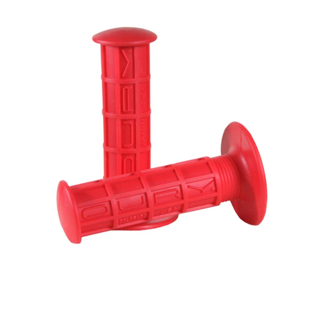 Oury Original ATV Grip - Red Standard Flange | High-Performance Handlebar Grip for ATV, Dirt Bike & Motorcycle | Off-Road & Adventure Riding