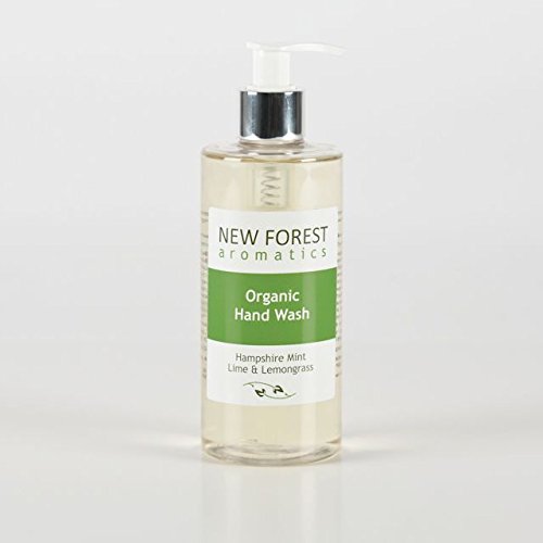 Organic Hand Wash - Hampshire Mint, Lime & Lemongrass - 310ml | Natural & Moisturizing | Perfect for Kitchen, Bathroom & Office Use