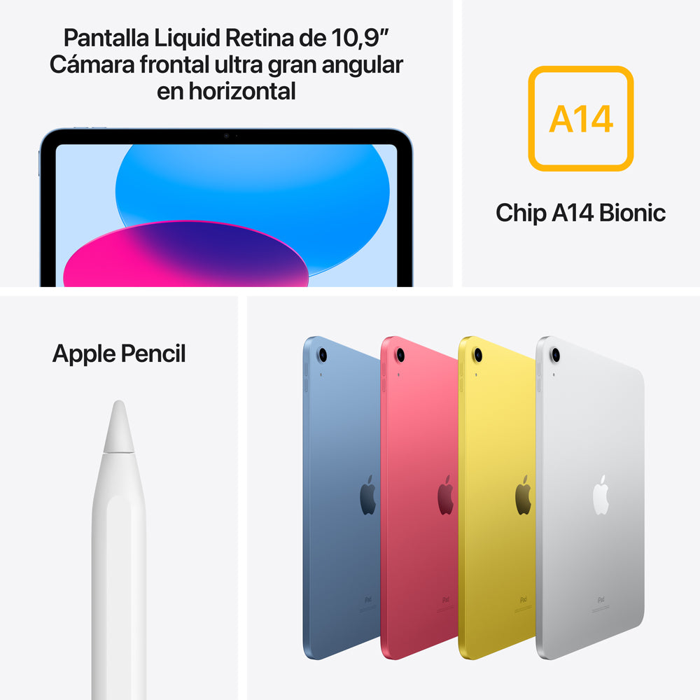10.9-inch iPad Wi-Fi 64GB Space Gray (10th Generation) - Perfect for Work, Study & Entertainment