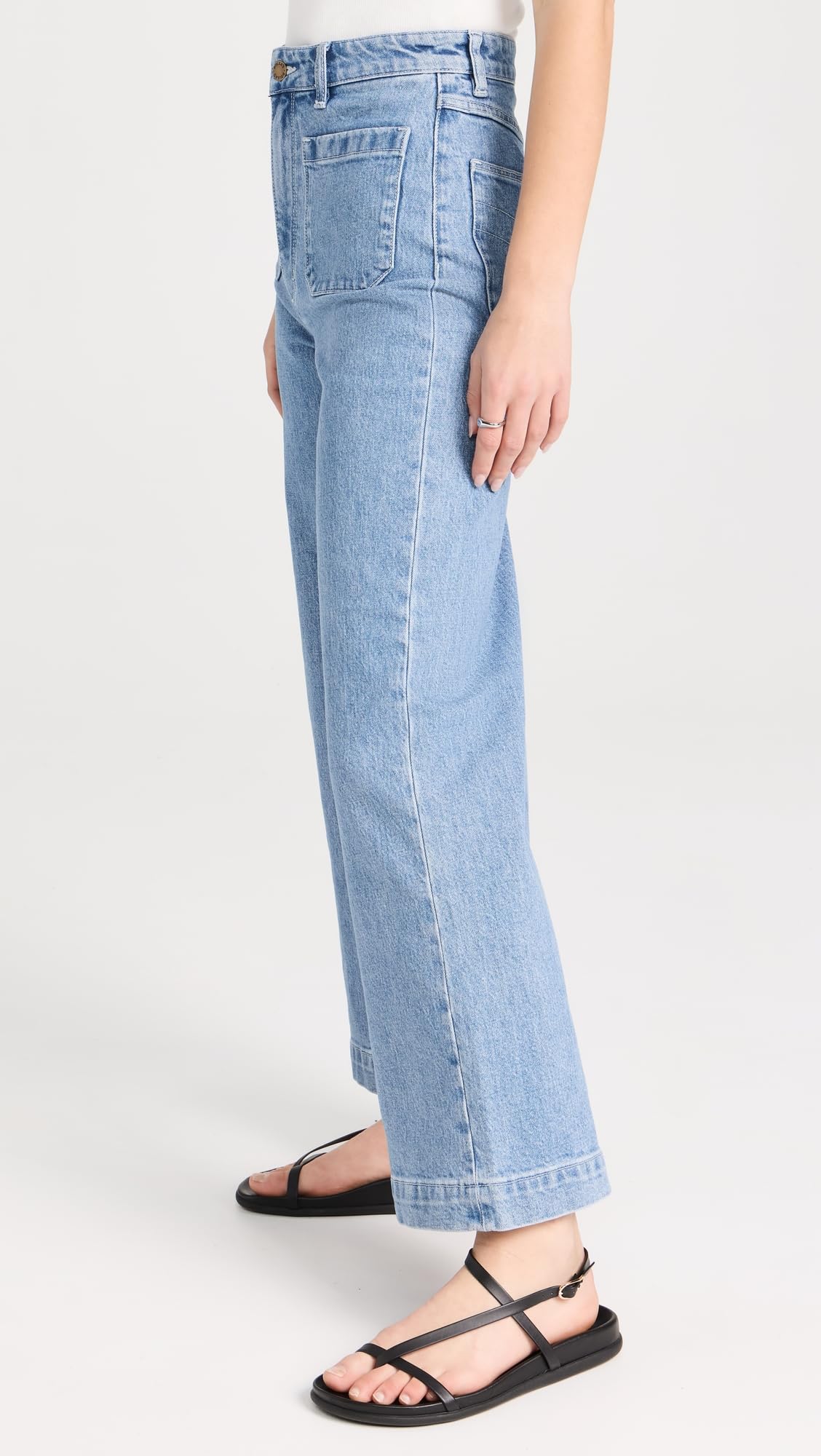 Rolla's Women's High Waist Sailor Lily Blue Skinny Jeans - Trendy Denim Pants for Casual Wear, Office & Date Night Outfits