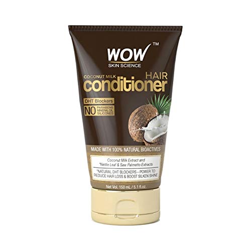 Organic Coconut Milk Hair Conditioner for Dry, Frizzy Hair - Deep Moisturizing Treatment to Repair & Strengthen Hair - Stimulates Growth - Paraben, Sulfate & Salt Free - Safe for All Hair Types & Ages (150ml) - Perfect for Daily Hair Care & Post-Wash Nourishment