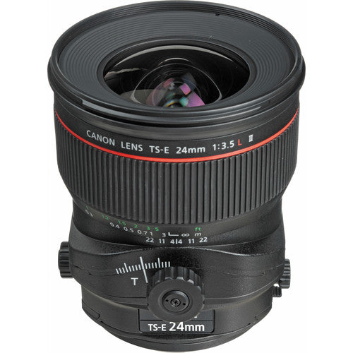 Canon TS-E 24mm f/3.5L II Tilt-Shift Lens for Architectural & Product Photography - 82mm Filter Size - Perfect for Real Estate, Landscape & Creative Photography