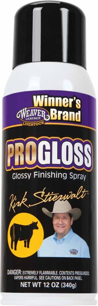 Weaver Leather Stierwalt ProGloss Finishing Spray - Leather Conditioner & Shine Enhancer for Boots, Bags & Furniture | Restores & Protects Leather Goods