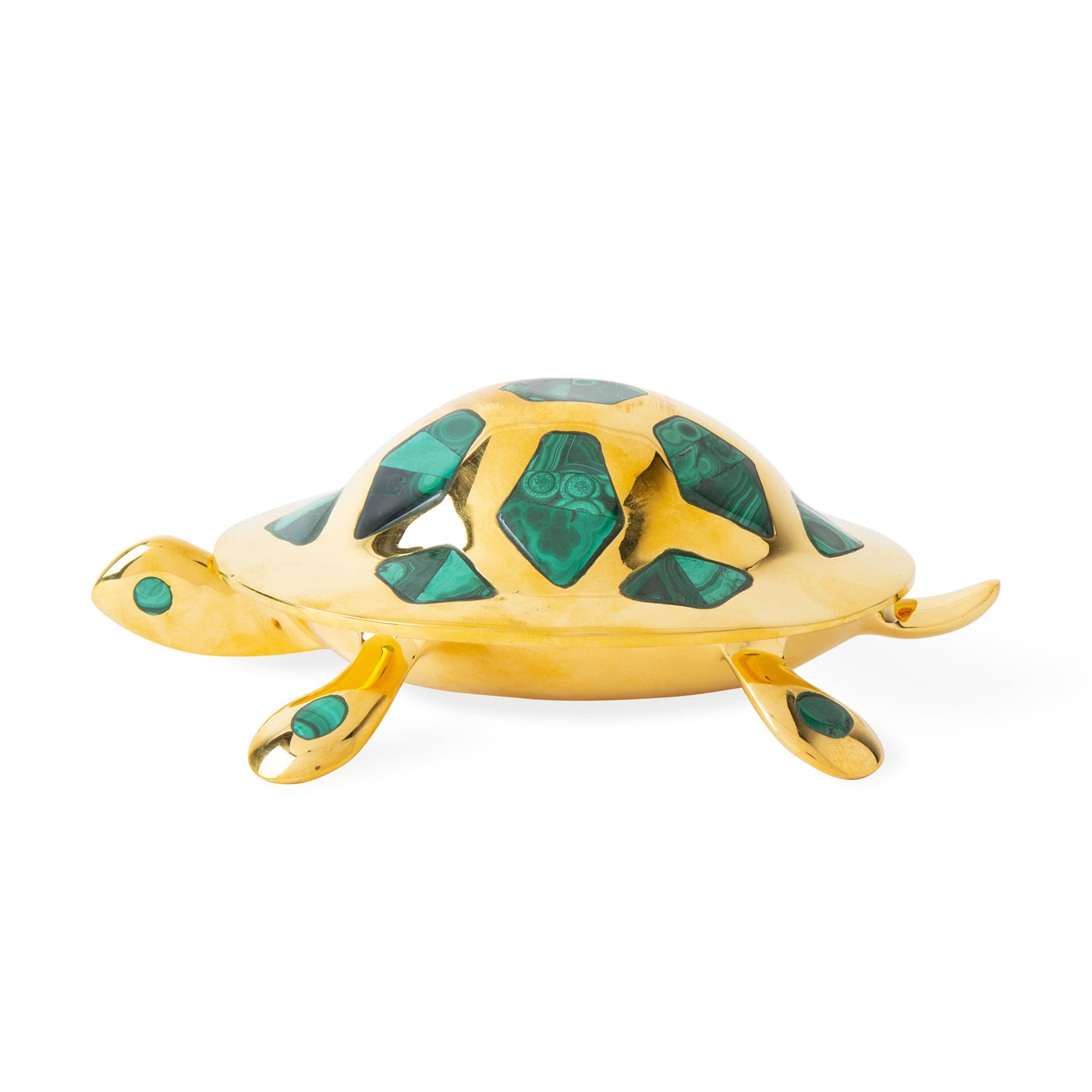 Handmade Brass Turtle Jewelry Box - Elegant Storage for Rings, Necklaces & Small Treasures - Perfect Gift for Home Decor & Organizing Jewelry