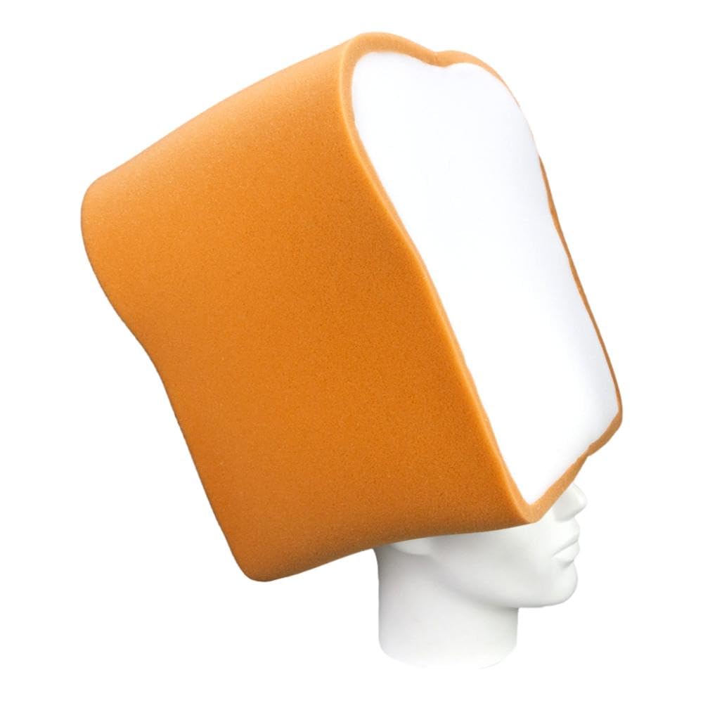 FOAM PARTY HATS: Bread Hat - Baker Gift Hat - Handmade Food Hat - Funny Baking Party Accessories for Costume Parties, Themed Events & Birthday Celebrations