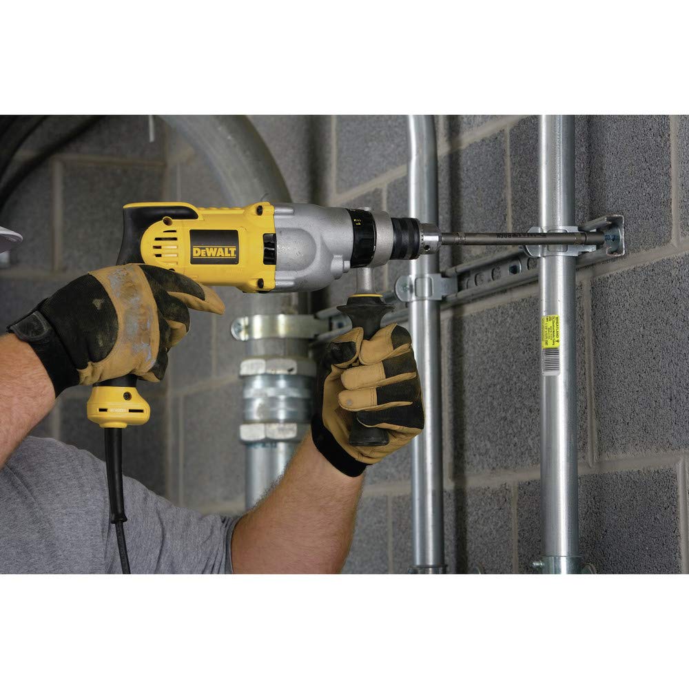 DEWALT 10-Amp 1/2-Inch Hammer Drill with Pistol Grip (DWD520) - Perfect for Construction, Woodworking, and Heavy-Duty DIY Projects