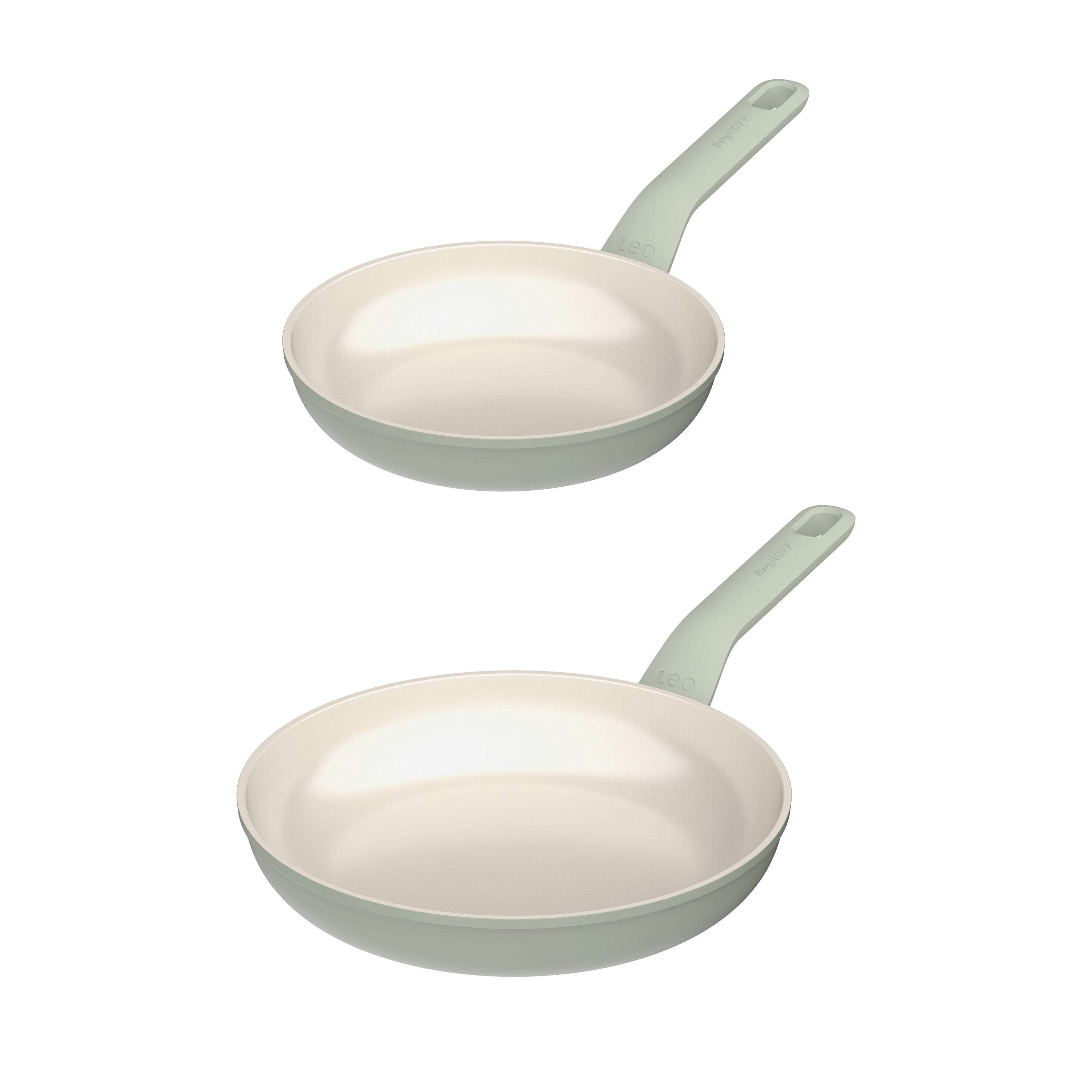 BergHOFF Leo Balance 2-Piece Nonstick Aluminum Fry Pan Set - 8