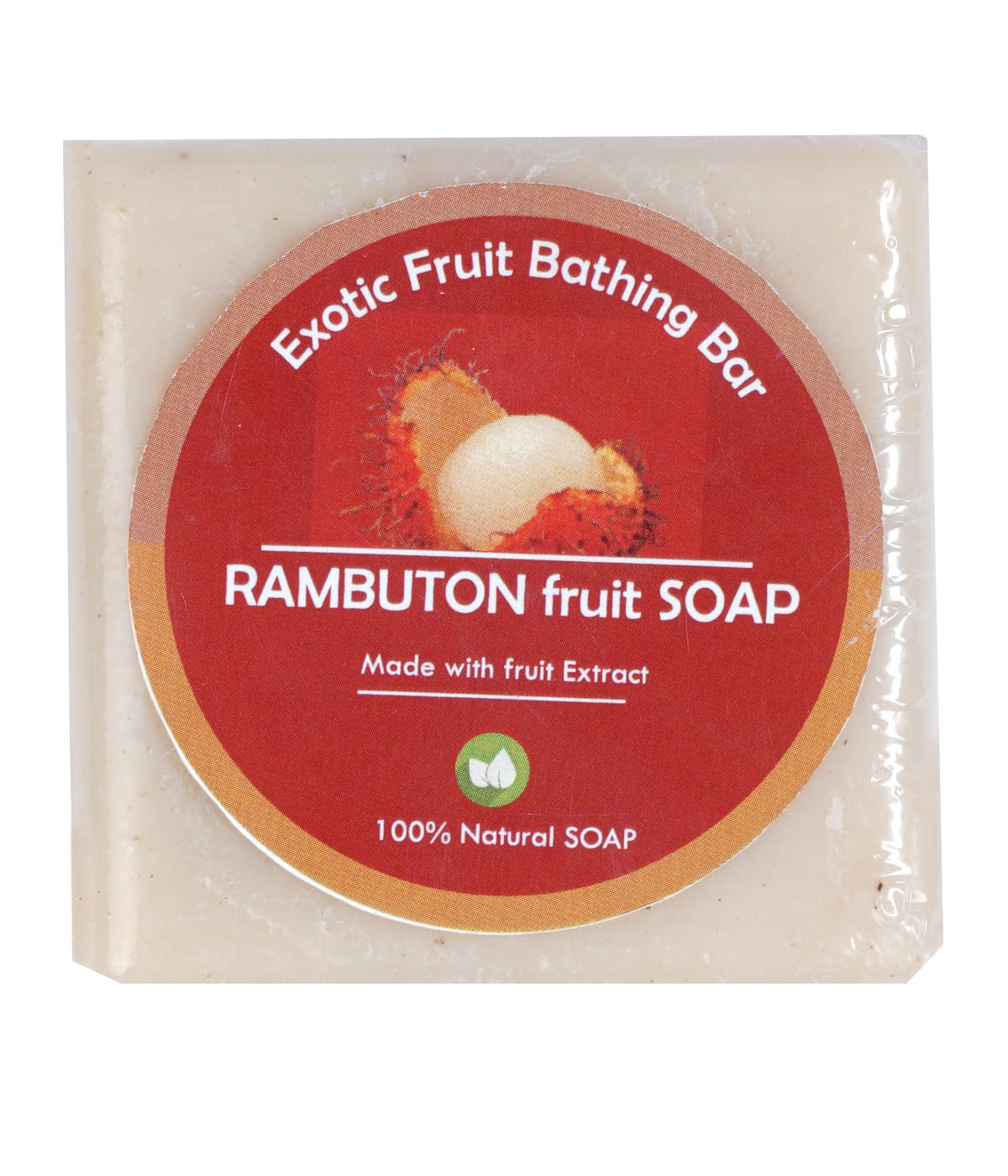 Rambuton Fruit Soap - Natural Exfoliating & Moisturizing Body Wash for Soft Skin | Perfect for Dry Skin Care & Daily Shower Routine