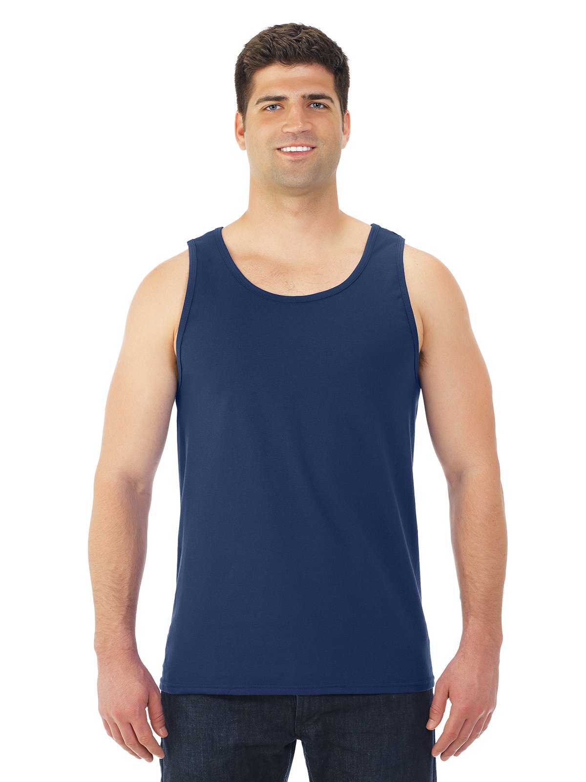 Fruit of the Loom 39TKR Heavyweight 100% Cotton HD Tank Top for Men - Comfortable Workout & Casual Wear