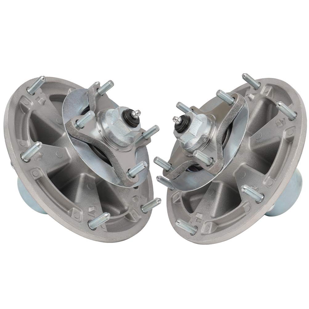 2 Pack Lawn Mower Spindle Assembly Replacement for John Deere TCA24881 - Fits 72