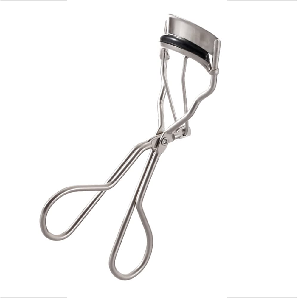 3Pcs Classic Silver Eyelash Curlers - Soft & Labor-Saving for Perfect Curls in 5 Seconds | Professional Makeup Tool for Daily Use, Bridal Makeup & Special Occasions