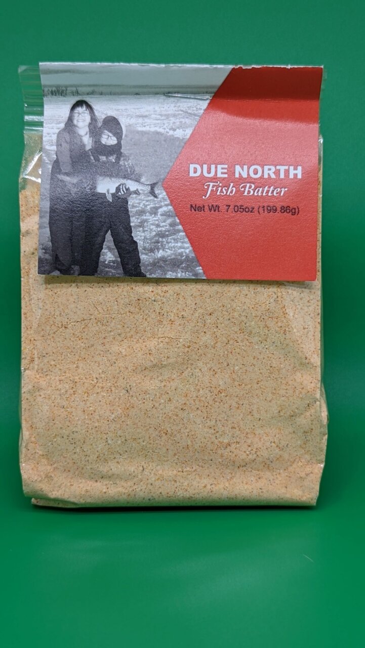 Due North Premium Fish Batter Mix - Crispy & Flaky Coating for Fried Fish, Seafood, and Chicken - Perfect for Home Cooking, Restaurants, and Outdoor BBQs