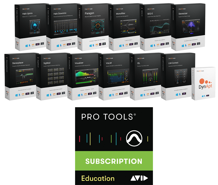 NUGEN Audio Post Bundle Academic Edition - Free Avid Pro Tools Subscription (Digital Download) | Professional Audio Editing for Film, Music & Podcasts