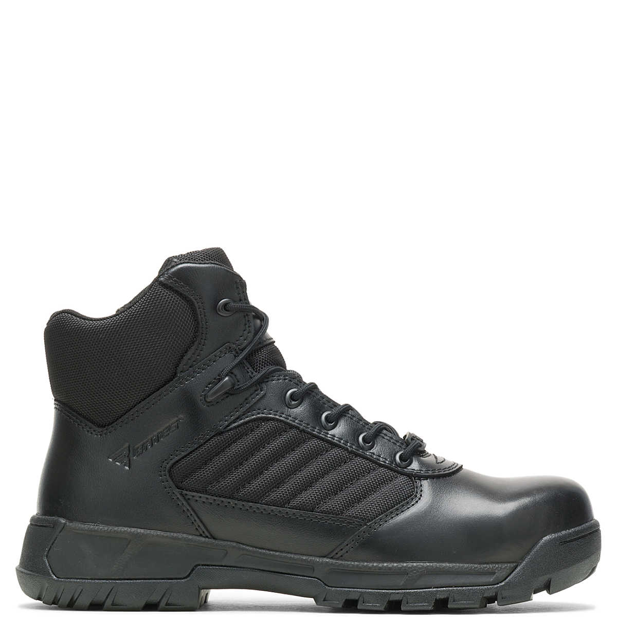 Tactical Sport 2 Mid Side Zip Composite Toe EH Boot - Black | Waterproof Work Boots for Construction, Hiking & Outdoor Safety