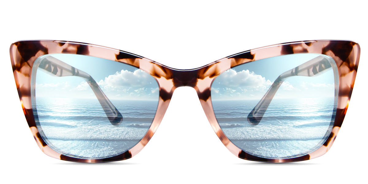 Kline Women's Prescription Tinted Sunglasses - UV Protection & Fashion Eyewear for Driving, Beach & Outdoor Activities