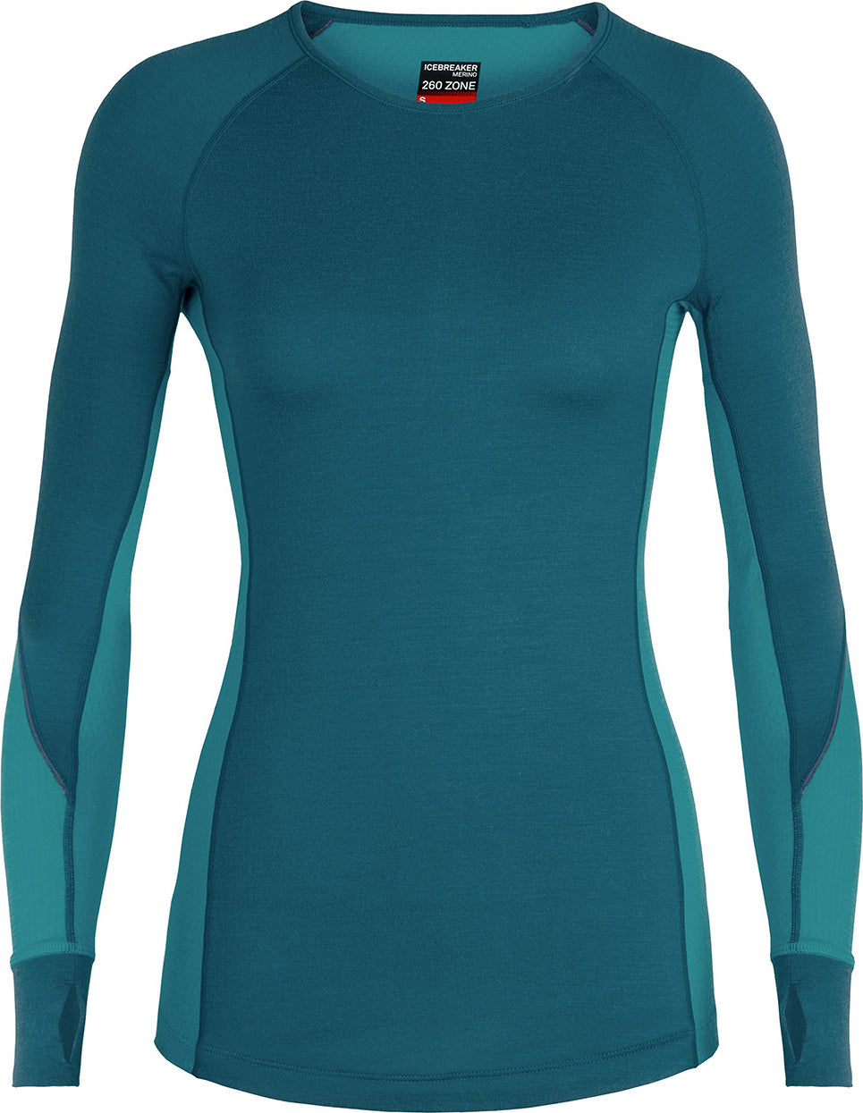 260 Zone Long Sleeve Crewneck Thermal Shirt for Women - Warm Winter Base Layer Top for Hiking, Skiing & Outdoor Activities