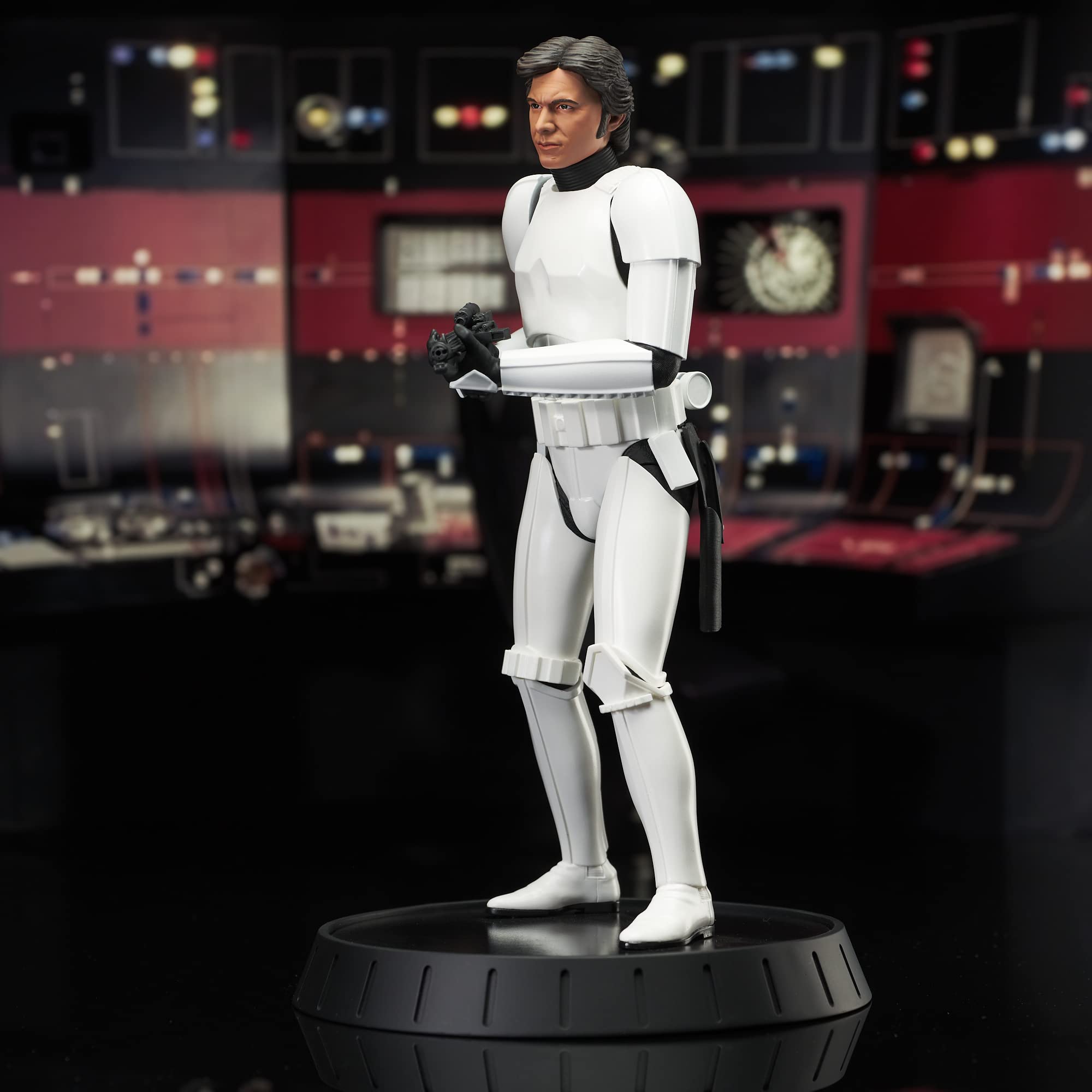 Diamond Select Toys DC Comics 40th Anniversary Star Wars Milestones Han Solo Stormtrooper Statue - Collectible Action Figure for Fans & Display