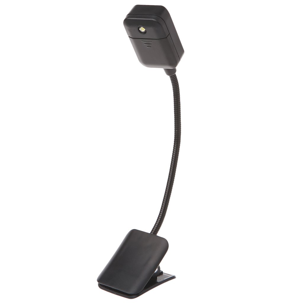 DAIMANPU LED Book Light for Kindle & Notebook - Flexible Clip-On Reading Lamp with Adjustable Brightness - Perfect for Bedtime Reading, Studying & Travel