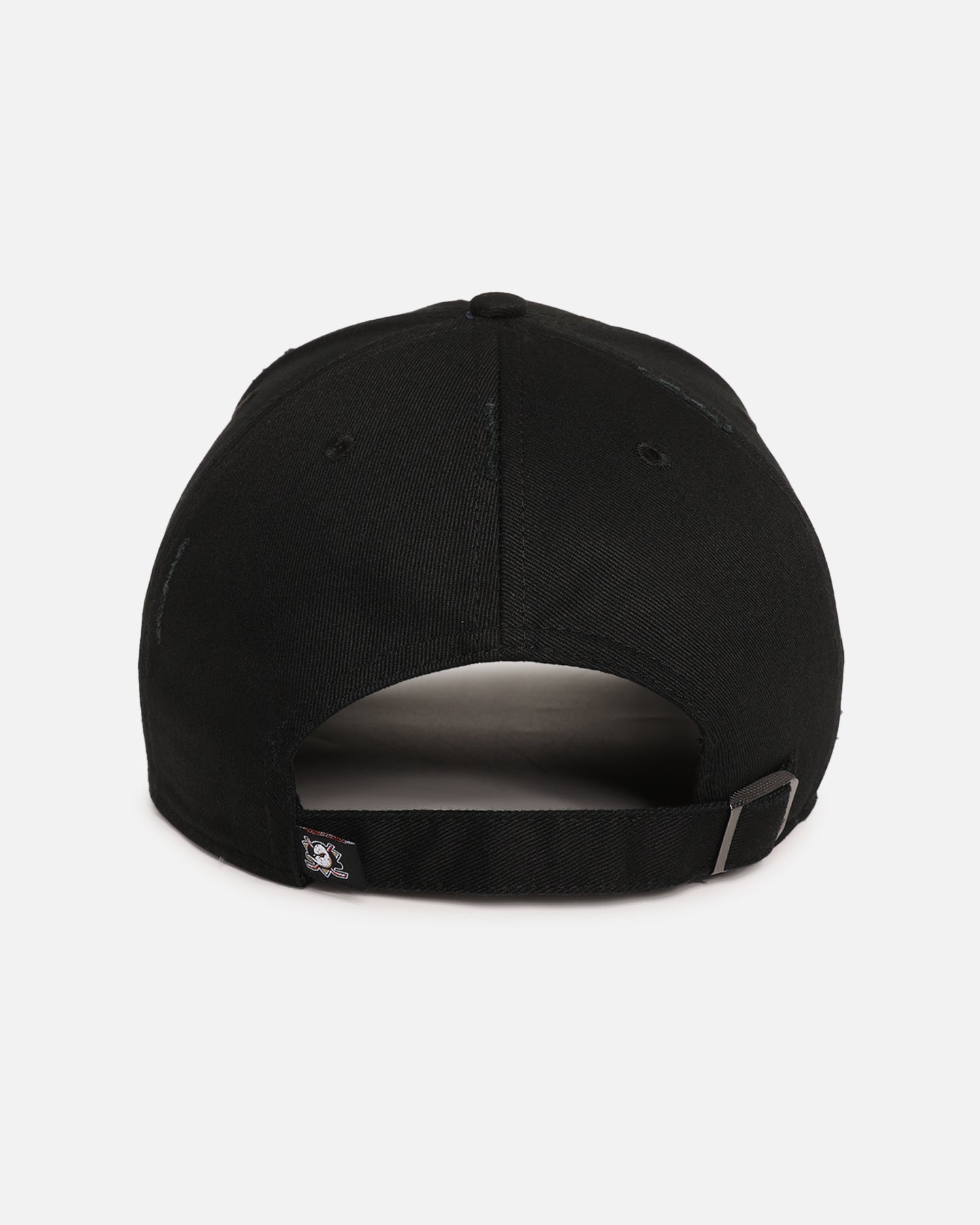 47 Brand Anaheim Ducks 'Destruct Gothic Visor' 47 Offside Strapback Snapback Hat - Black/Black Adjustable Baseball Cap for Men & Women - Perfect for Hockey Games, Sports Events & Casual Wear