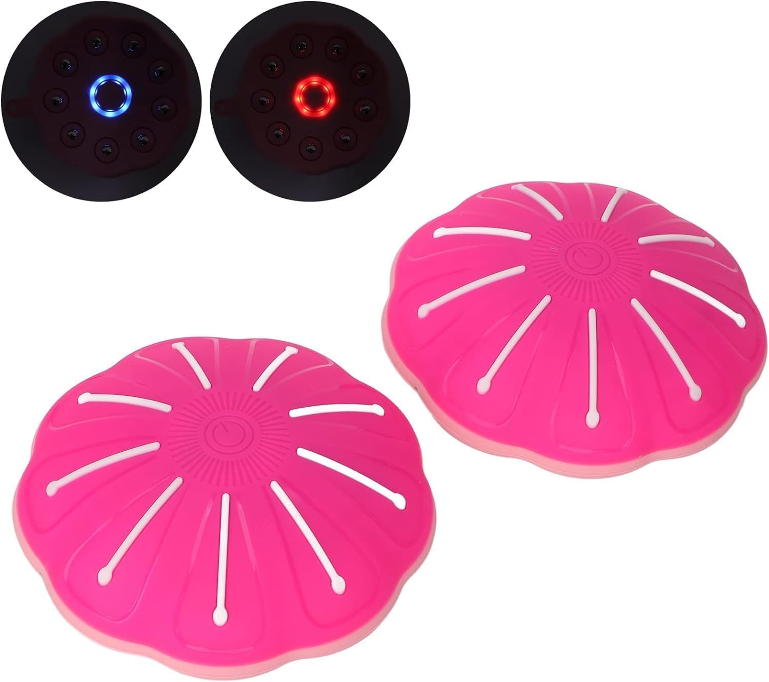 Wireless Electric Massager for Women - Intelligent Remote Control Bust Lift Enhancer Machine with Timer, Anti-Sagging Chest Augmentation for Growth (Red) - Perfect for Home Spa, Post-Workout Recovery & Self-Care Routine
