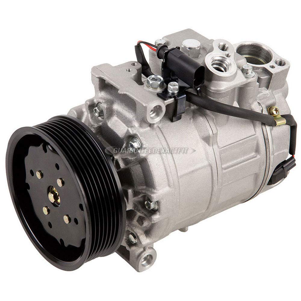 2007 VW Touareg V8 AXQ AC Compressor with Repair Kit - OEM Replacement Part 60-89894RK - Perfect for AC System Repair & Summer Cooling Maintenance