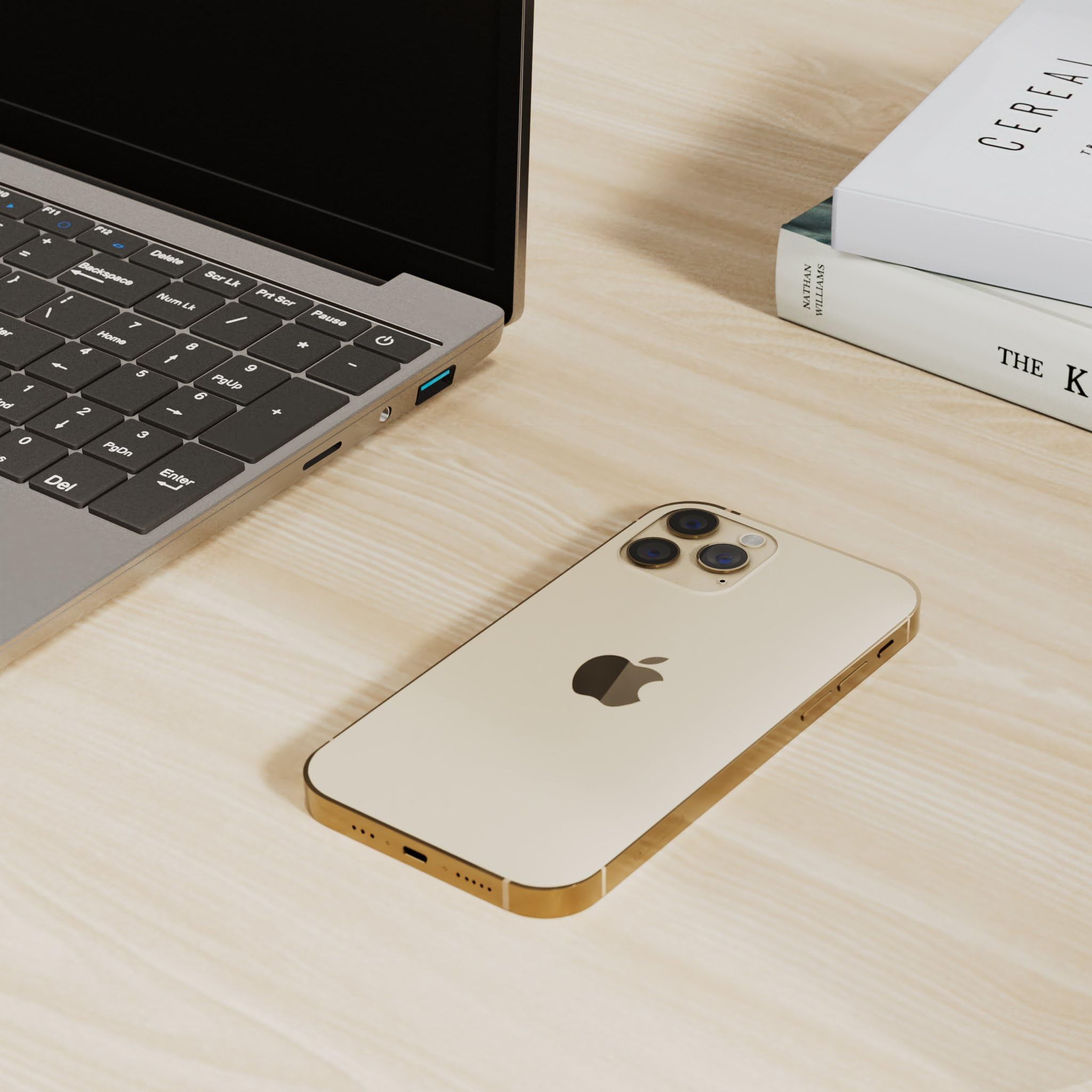Apple iPhone 12 Pro 256GB Gold - Unlocked Renewed Smartphone for T-Mobile | Premium Refurbished iPhone with Face ID, Super Retina XDR Display | Perfect for Business, Travel & Photography