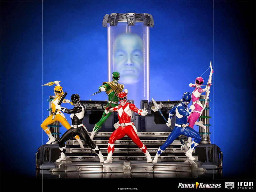 Iron Studios Power Rangers Blue Ranger BDS Art Scale 1/10 Statue - Collectible Action Figure for Display & Home Decor | Perfect for Fans, Gift & Superhero Collections