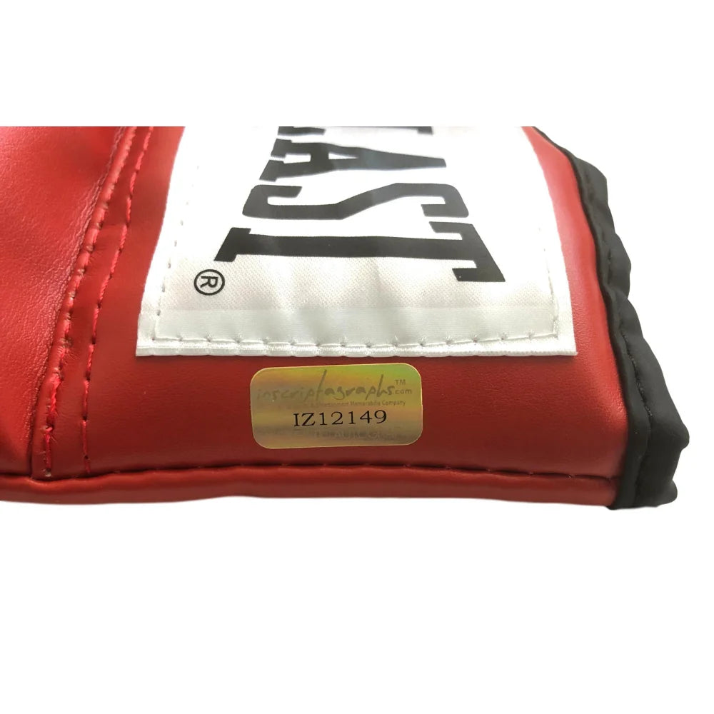 Juan Manuel Marquez Signed Everlast Boxing Glove - Authentic Autograph with COA - Mexico Boxing Memorabilia - Perfect for Collectors and Boxing Fans Display