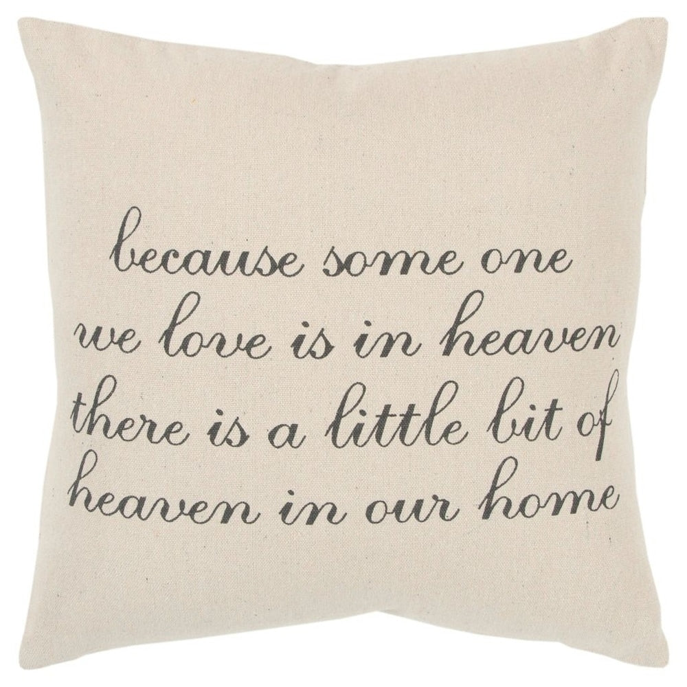 Heavenly Home Decor Pillow Cover - Soft & Stylish Throw Pillow Case for Living Room, Bedroom, or Nursery - Perfect for Cozy Home Decor
